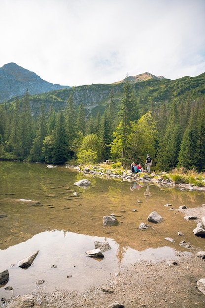 Lac Rohacske en Slovaquie Western Tatras Slovaquie Rohace