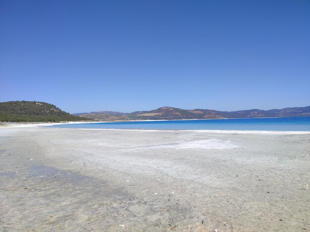 Le lac Salda en Turquie