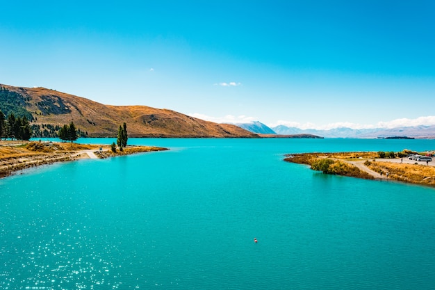 lac tekapo nouvelle-zélande