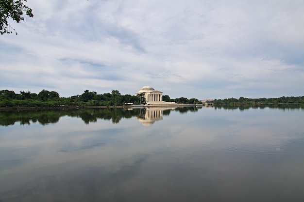 Le lac à Washington, États-Unis