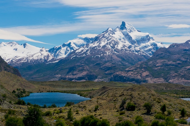 Lacs et Andes de l'Estancia Cristina