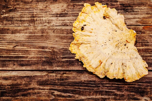 Laetiporus sulphureus, champignon forestier sauvage