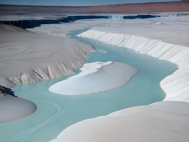 Le lagon bleu, le plus grand lac glaciaire du monde.