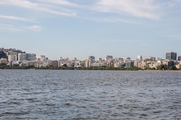 Lagon Rodrigo de Freitas à Rio de Janeiro Brésil