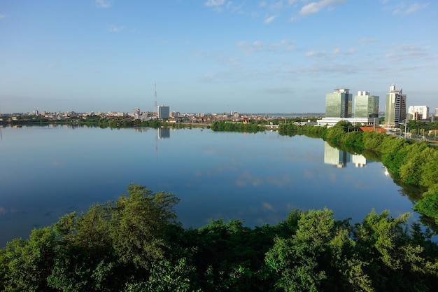 Lagune de Jansen dans la ville de Sao Luis Maranhao au Brésil