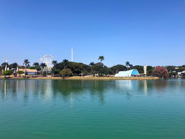 Lagune de Pampulha à Belo Horizonte, Minas Gerais