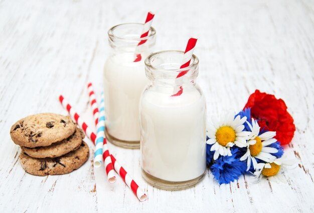 Lait et biscuits