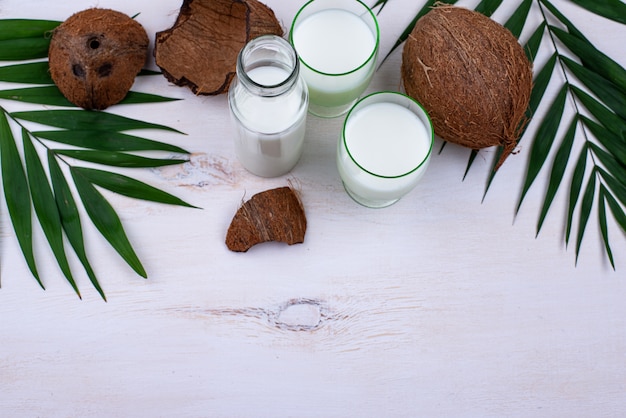 Lait de coco naturel non laitier