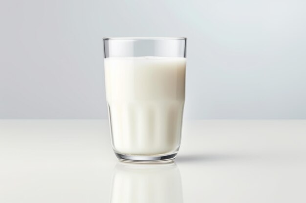 Photo le lait riche en protéines illustration réaliste