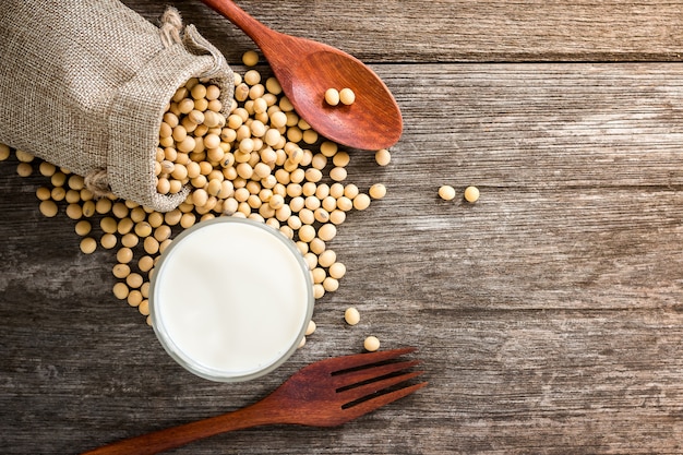 Lait De Soja Pour La Santé