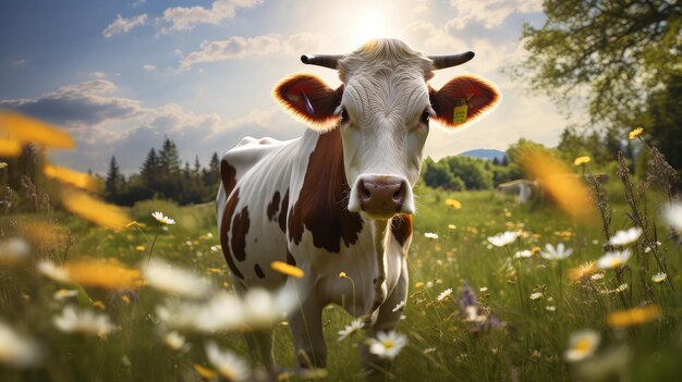 Le lait de vache biologique