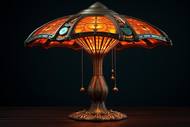 Lampe au design futuriste fantastique