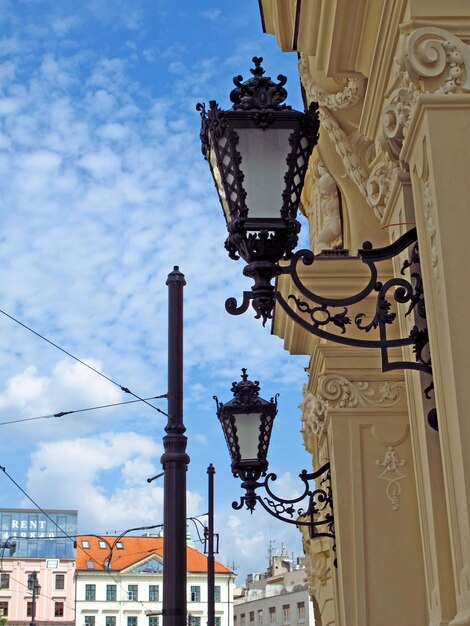 La lampe à Bratislava, Slovaquie