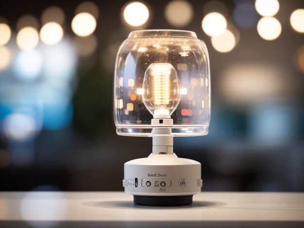 Lampe créative pour médias sociaux