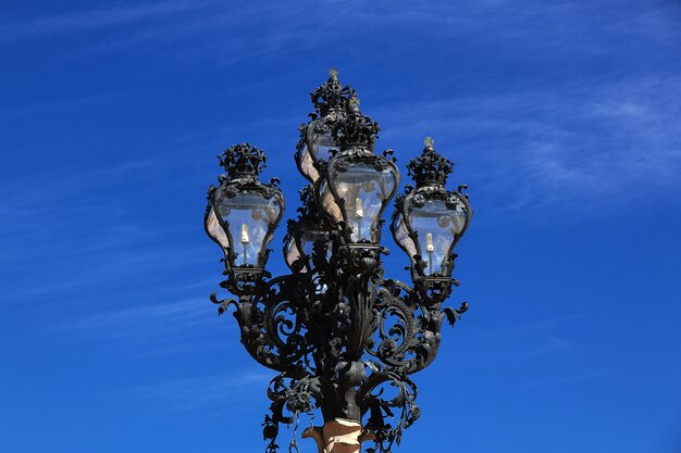 La lampe dans le parc de Potsdam Allemagne