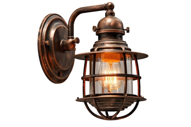 Lampe métallique d'éclairage mural