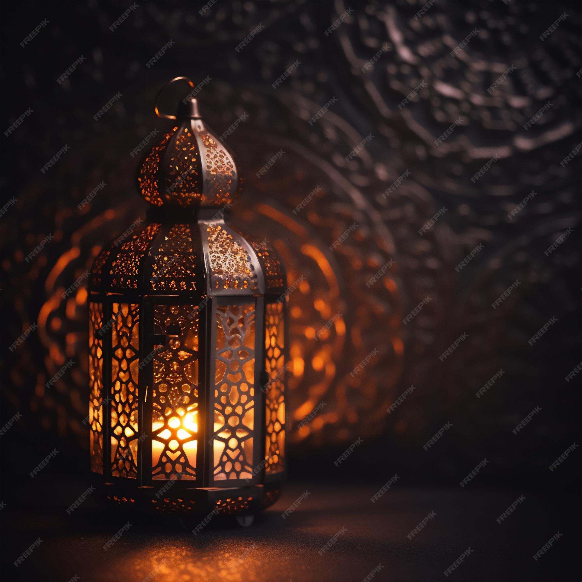 Une Lampe De Ramadan