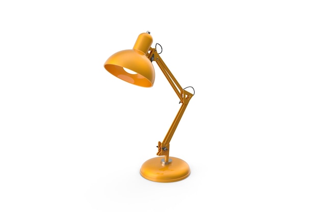 Lampe de table jaune