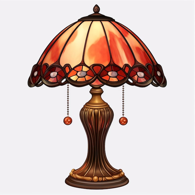 Lampe de table de style Tiffany Lumière de table