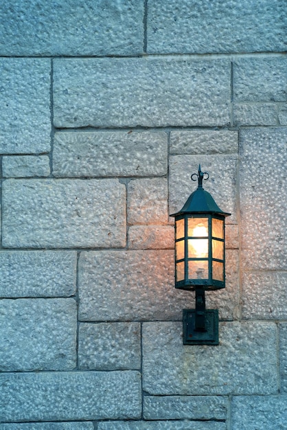 Lampe vintage sur rue de Québec