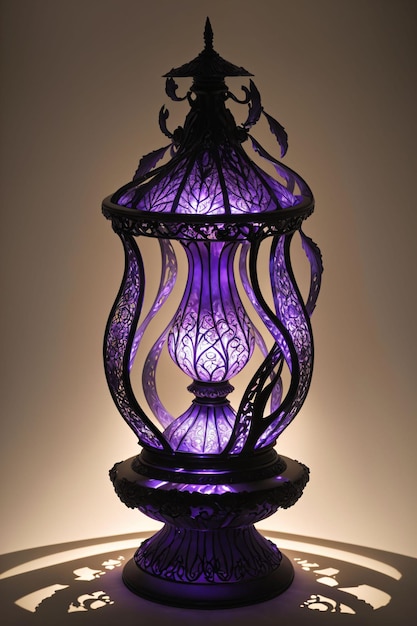 Lampe violette