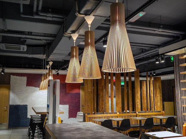 Lampes en bois