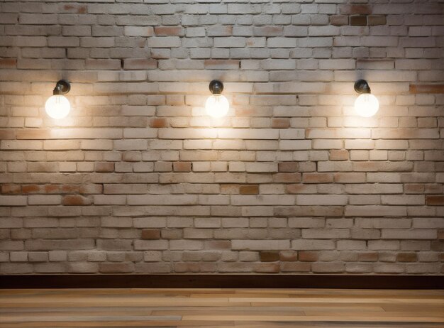 Photo lampes murales en béton blanc lumière concept de conception de la pièce plancher blanc noir art intérieur cadre de texture de fond