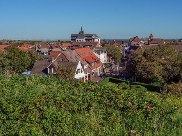 langeoog dans la mer du Nord