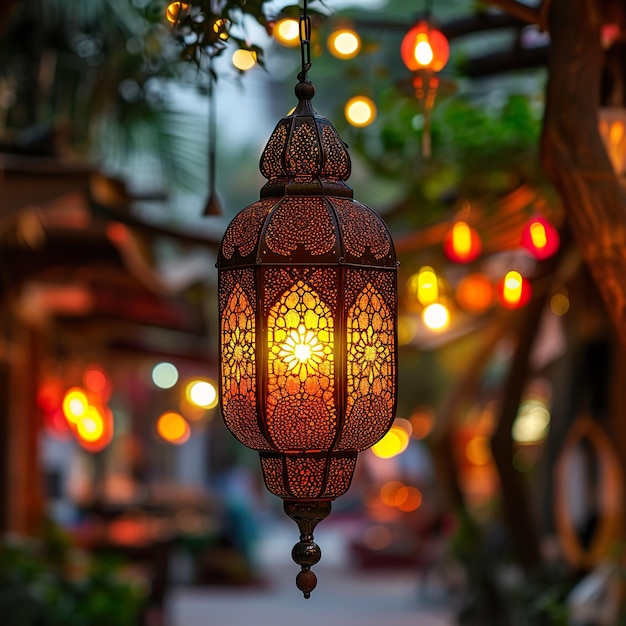 une lanterne de ramadan