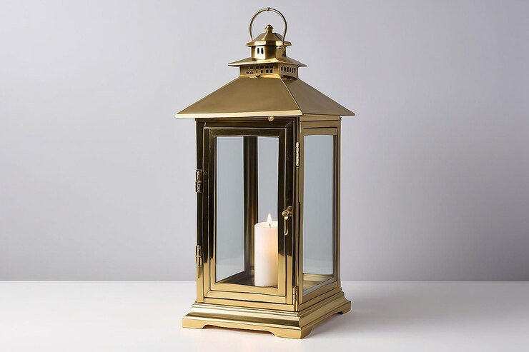Photo lanterne traditionnelle en laiton