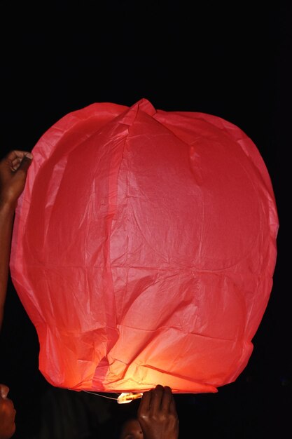 Les lanternes rouges du ciel