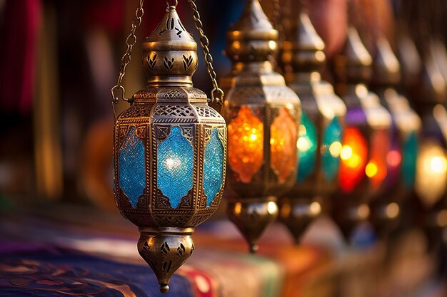 Les lanternes de la rue du Ramadan
