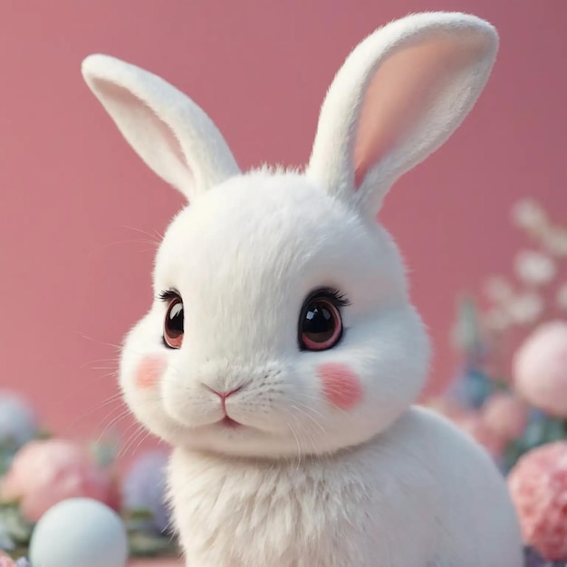 Le lapin adorable