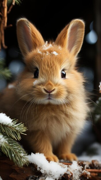 Lapin de Noël