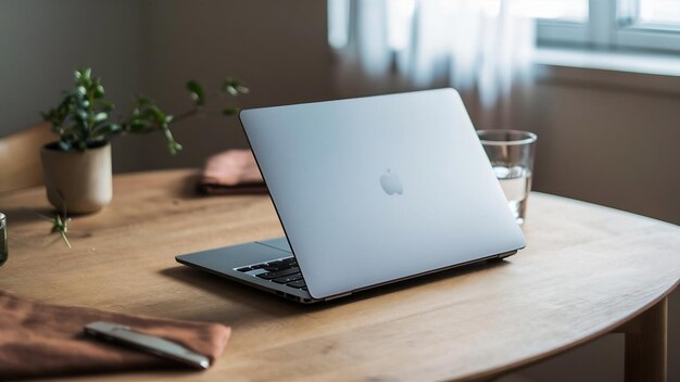 Laptop sur la table