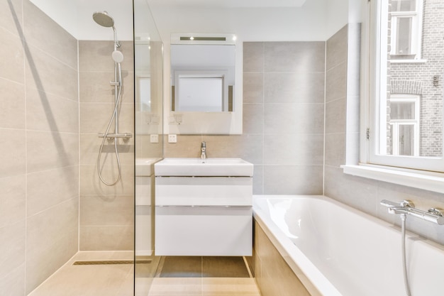 Lavabo dans la salle de bain