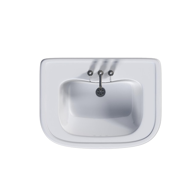 Lavabo isolé sur fond blanc lavabo illustration 3D rendu cg