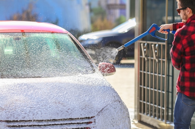 Lavage de voitures