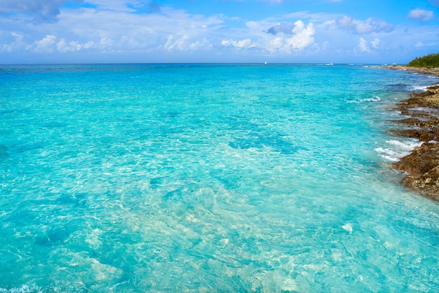 Île de Cozumel, plage, Riviera Maya, Mexique