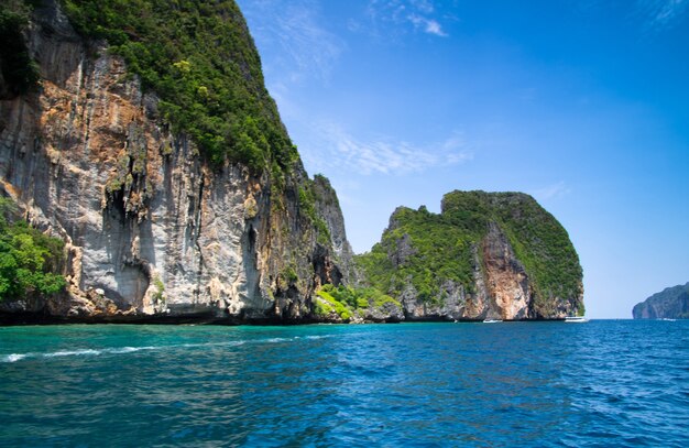 Île et mer à Krabi Thsiland