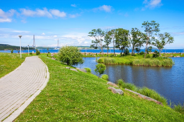 Île Russky près de Vladivostok