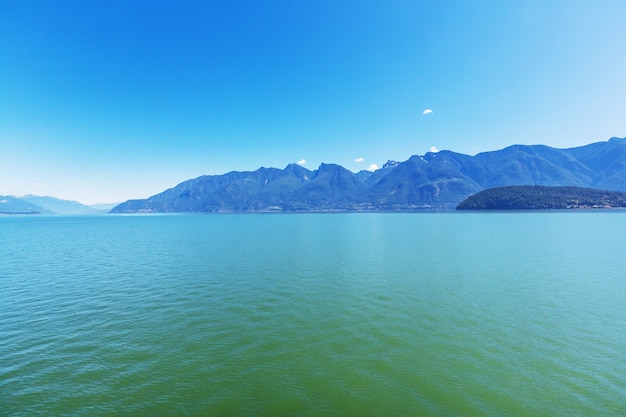 Île de Vancouver. Canada. Belle journée ensoleillée en saison estivale.