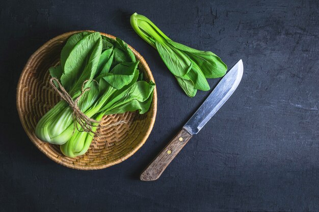 Légume frais Chou chinois Dans le panier