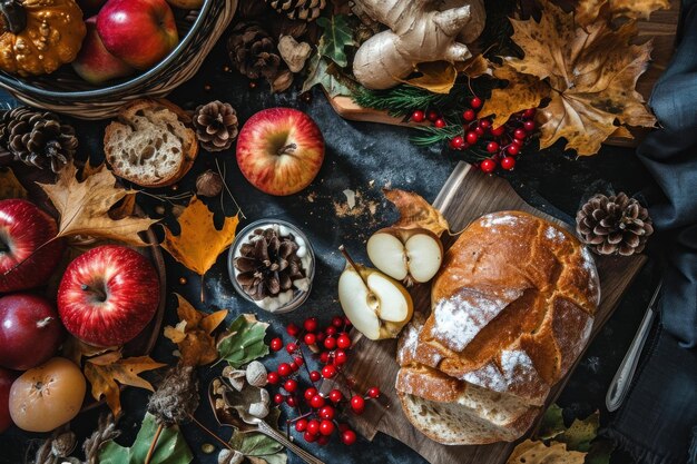 Les légumes d'automne génèrent Ai