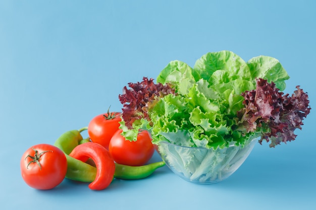Légumes biologiques frais