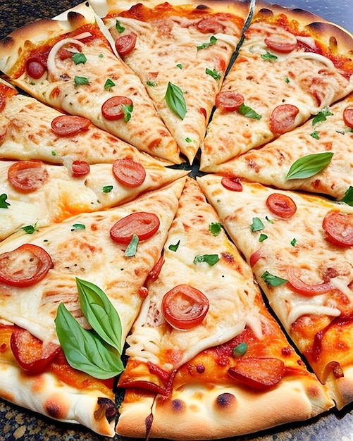 Des légumes délicieux pour la pizza.