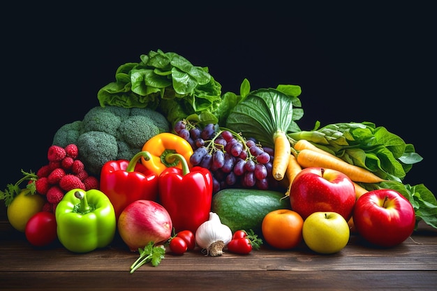 Légumes frais biologiques
