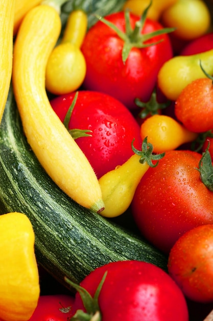 Légumes frais en cuisine