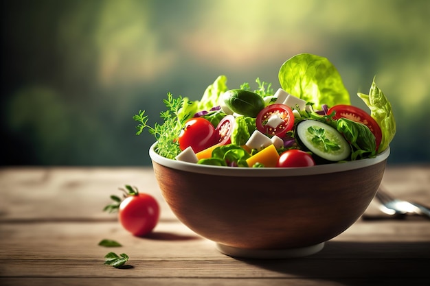 Légumes frais dans un bol