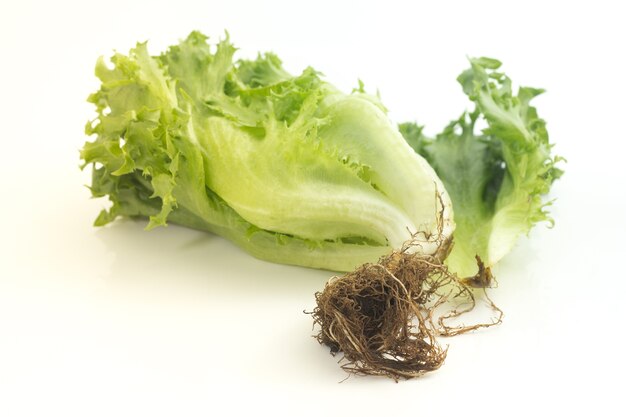 Légumes frais isolés sur fond blanc